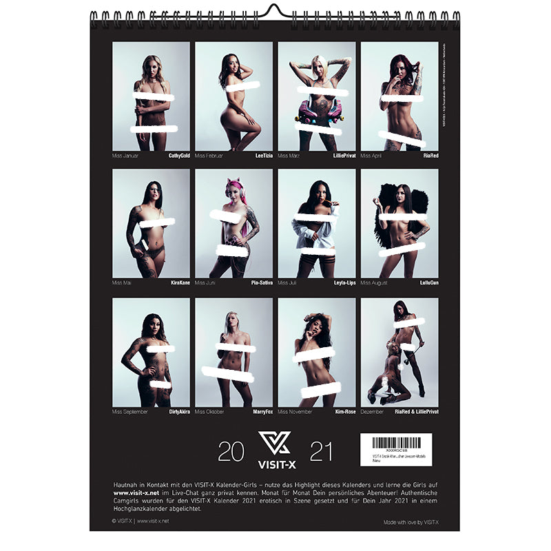 VISIT-X Kalender 2021 – VSTX